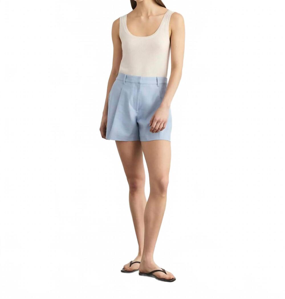 NEW TANYA TAYLOR jodi high waist short in powder blue